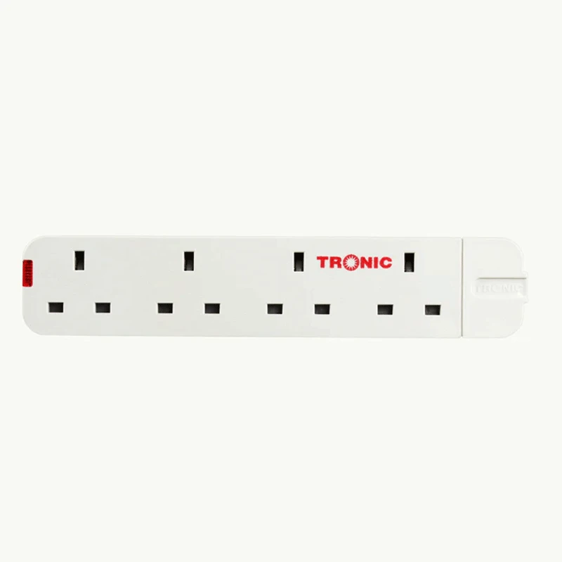 Tronic 4-Way Extension Socket Power Strip