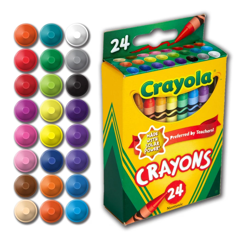 Crayons Set 24 Colors